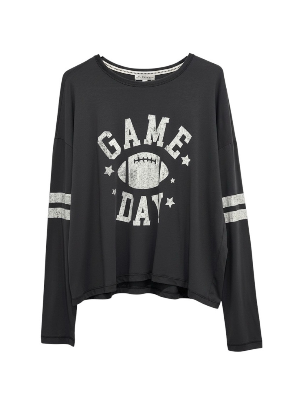 PJ Salvage Game Day Boxy Longsleeve Lightweight Tee Medium
